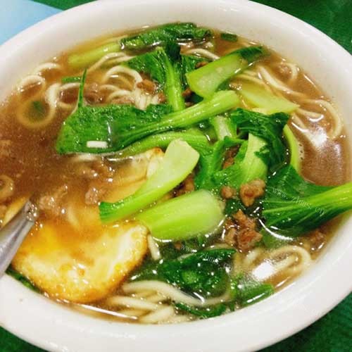 味道不错的鸡蛋面