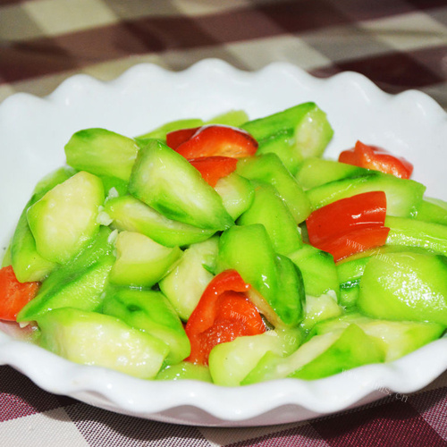 家常菜清炒丝瓜
