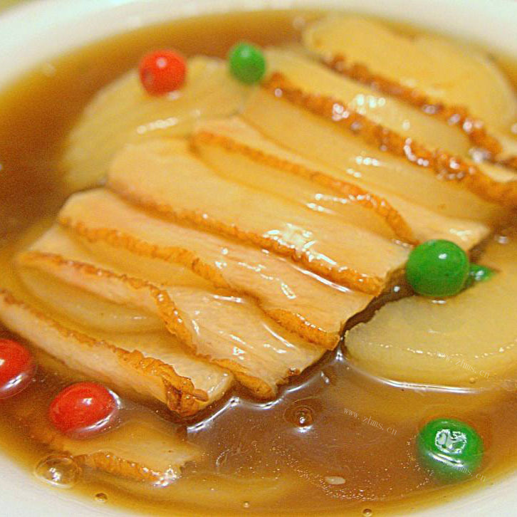 好吃的生梨肉片
