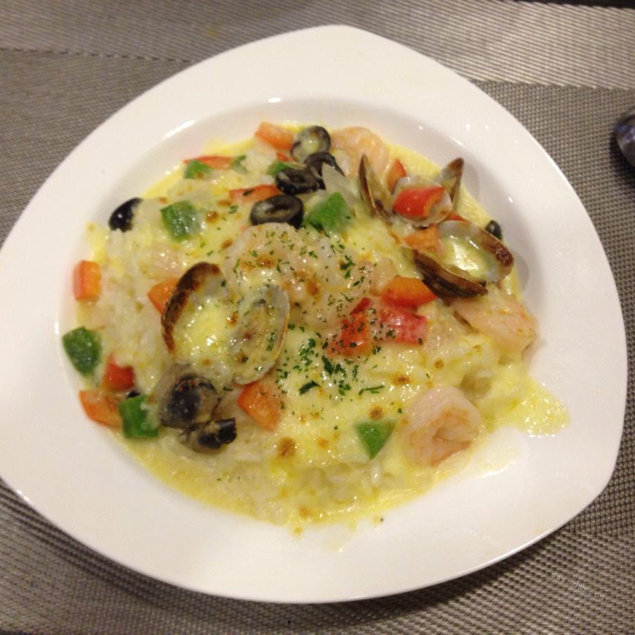海鲜焗饭