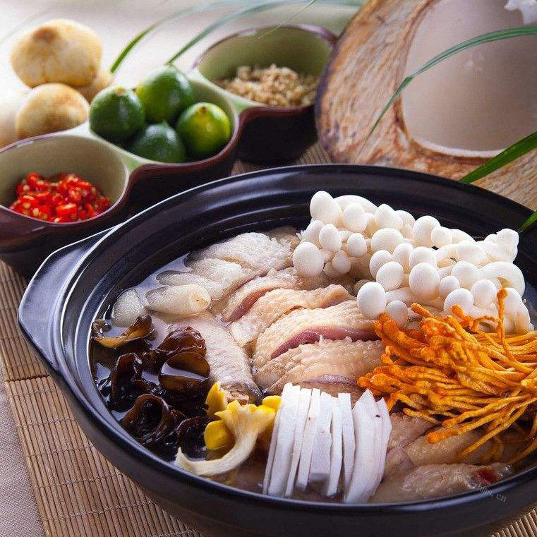 奶香椰子鸡 