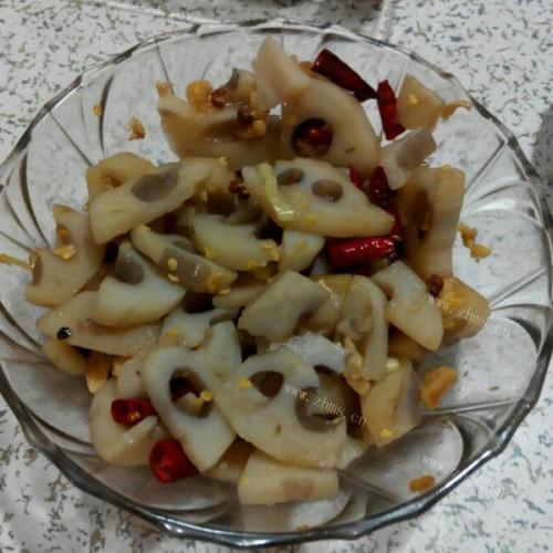 营养的凉拌藕的做法