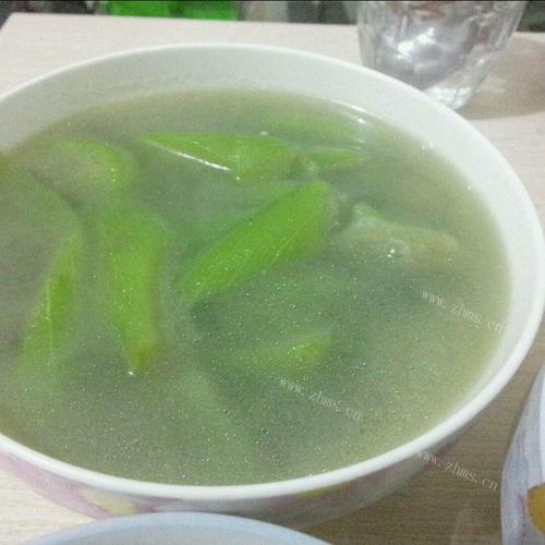 家庭版丝瓜汤