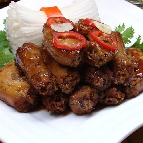 红烧鸡脖