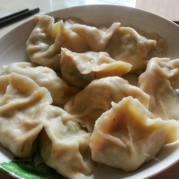 好吃的圆白菜饺子