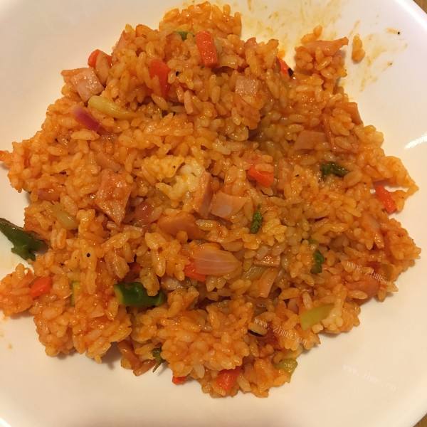 酸甜的番茄酱炒饭