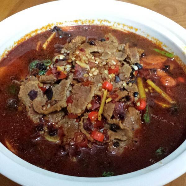 口感好的水煮牛肉