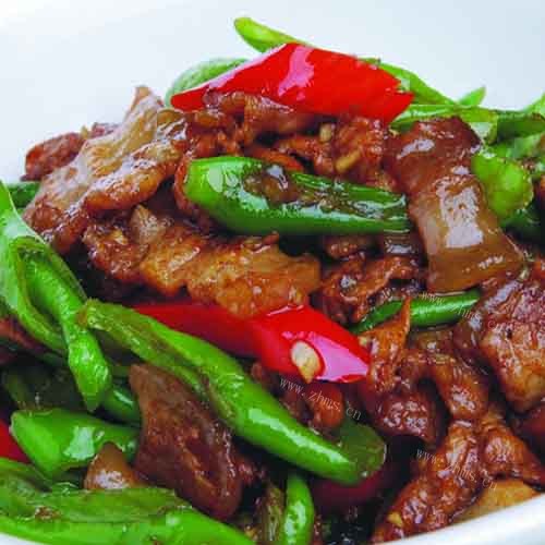 好吃的农家小炒肉的做法