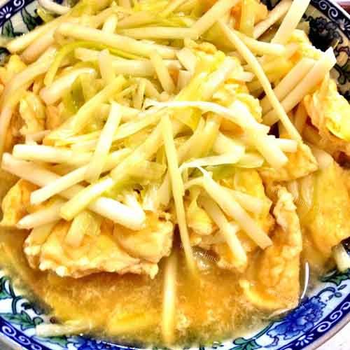 家常菜韭黄炒鸡蛋
