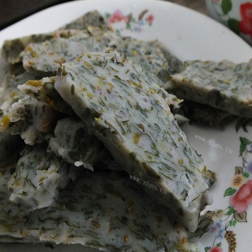 质嫩爽口的马齿苋饼