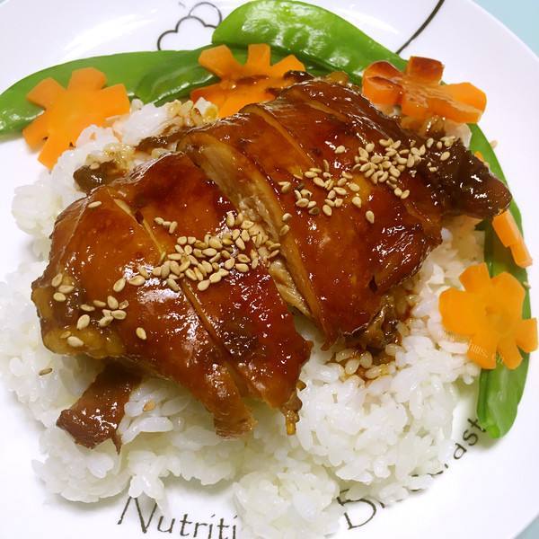 可口日照鸡腿饭