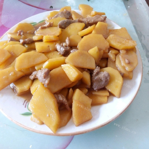 好吃的土豆炒肉
