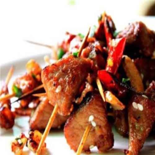 有滋有味的五香牙签肉