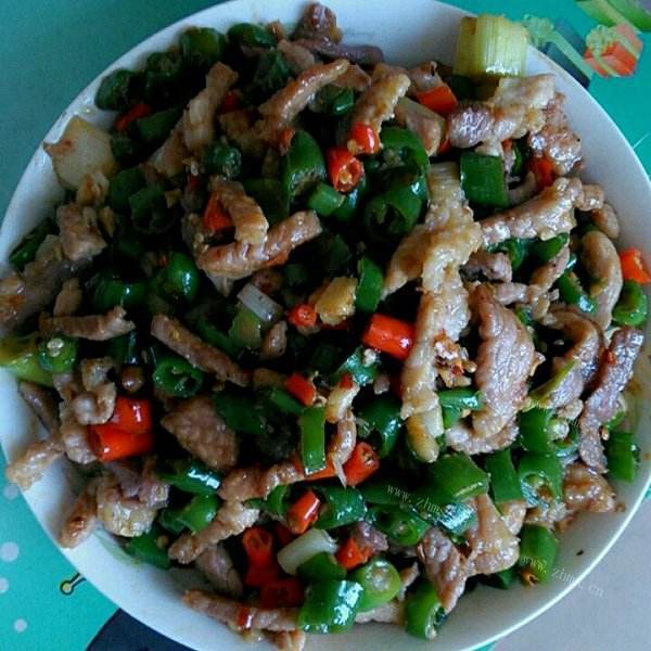 可口的辣椒炒肉做法