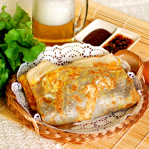 营养丰富的煎饼果子