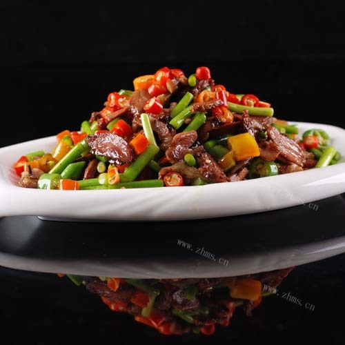口感好的蒜苗炒肉