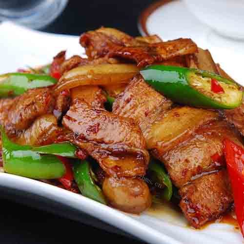 有滋有味青蒜回锅肉