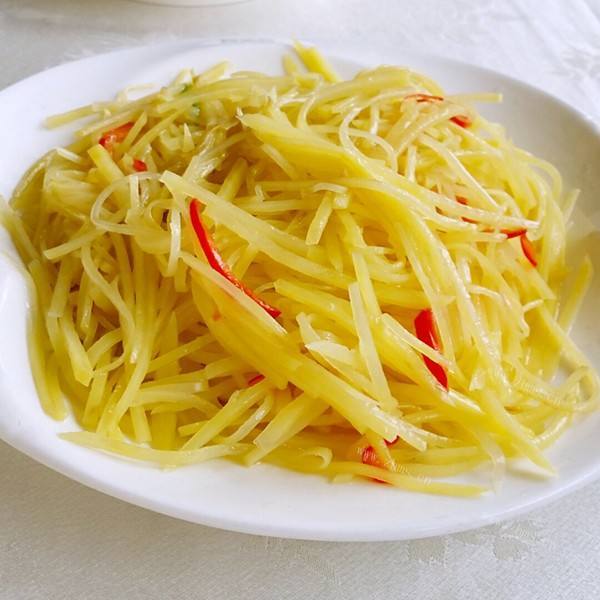 家常清炒土豆丝