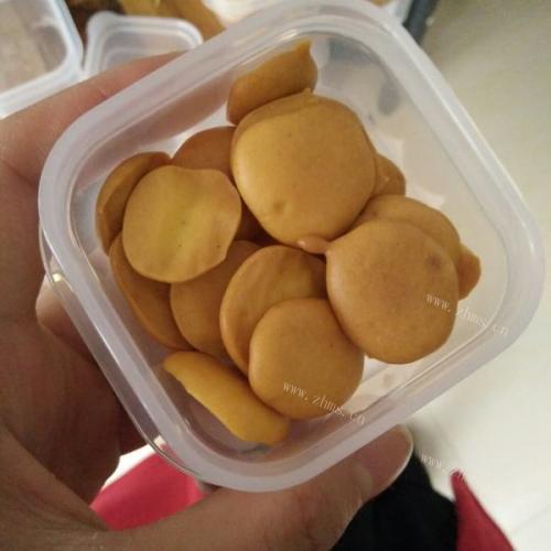 蛋黄溶豆宝宝饼干
