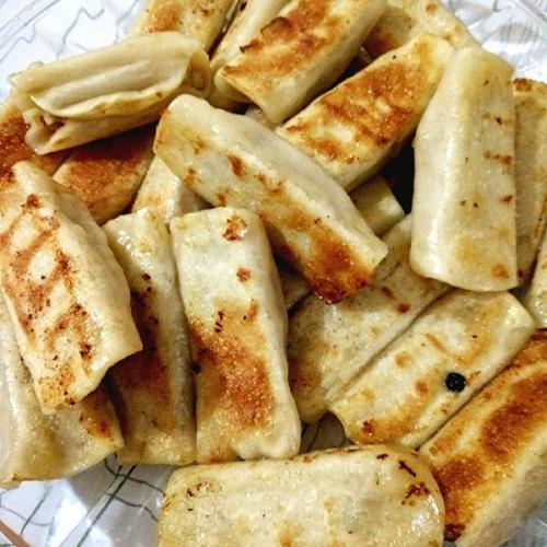 自制早点锅贴