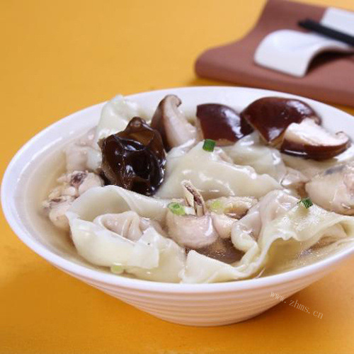 喷香的鲜肉馄饨