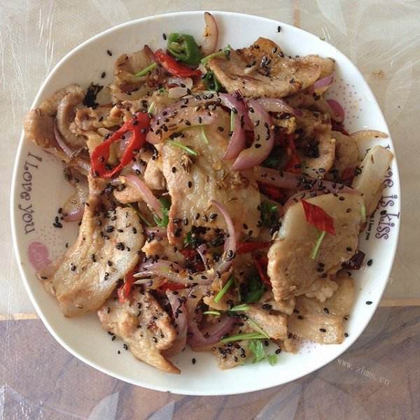 「自创」孜然肉片