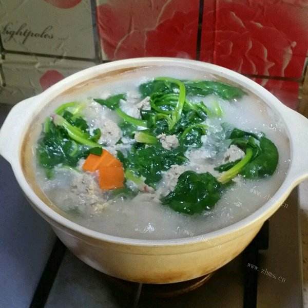菠菜粉丝汤