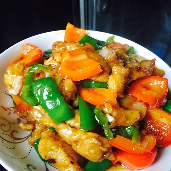 美味的熘肉段