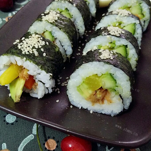 五味俱全的肉松寿司