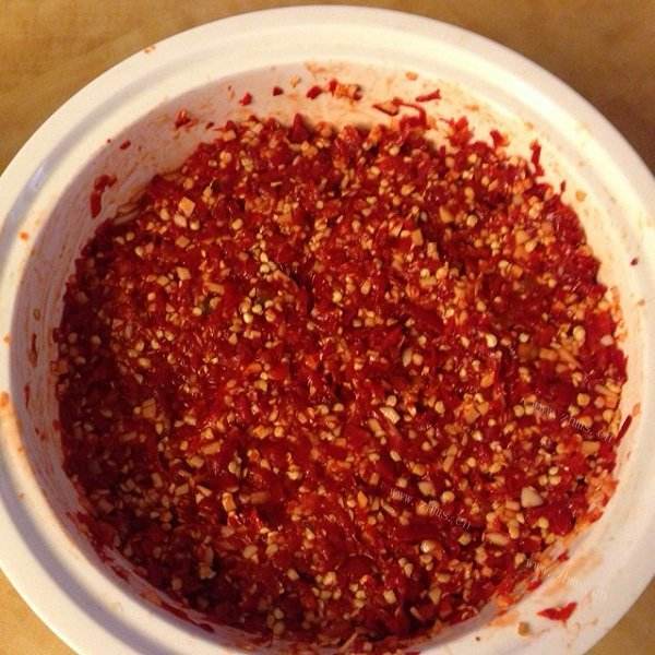 香飘的自制剁椒