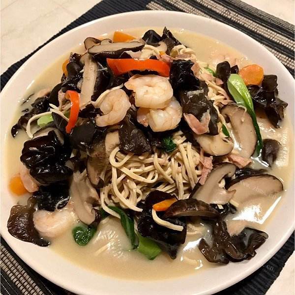 #爱美食#鸡汤煮干丝