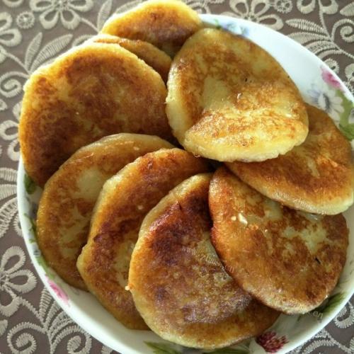 口感饱满的红薯饼
