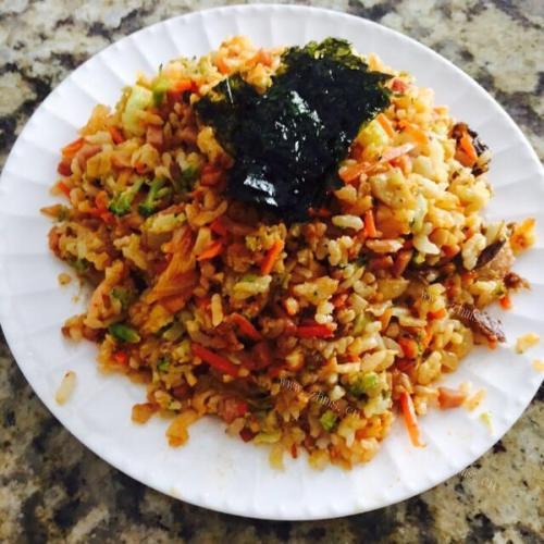 「DIY美食」韩国泡菜炒饭