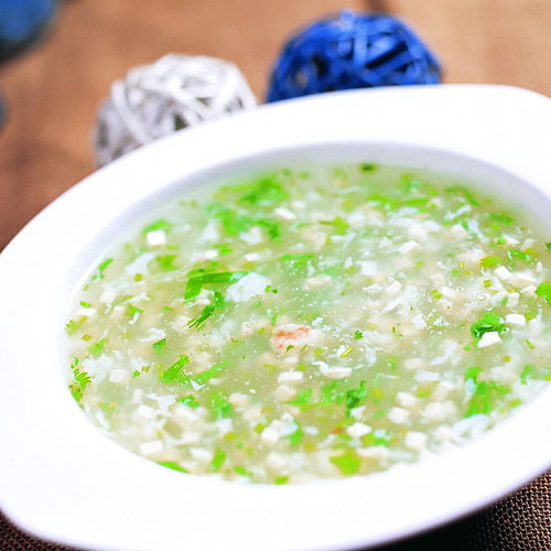 营养丰富的八宝豆腐羹