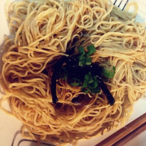 营养美食之葱油面