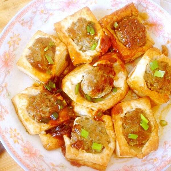 诱人的东江酿豆腐 