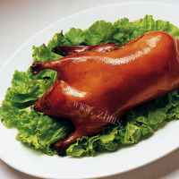 诱人的北京烤鸭 