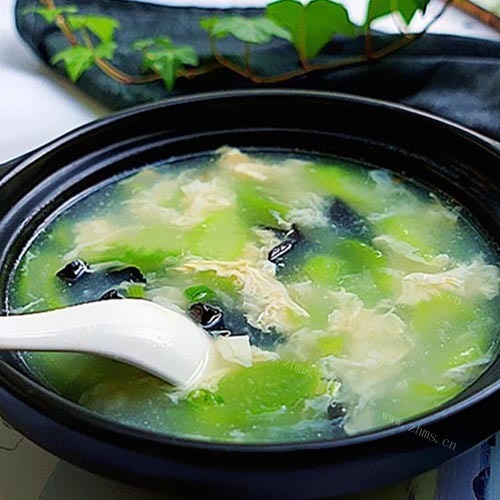 味道不错的丝瓜鸡蛋汤