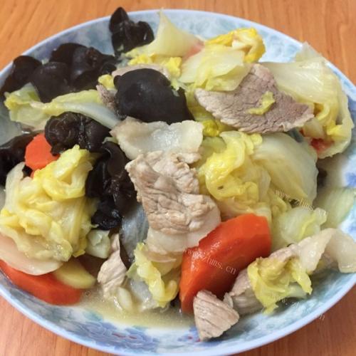 DIY黑白菜