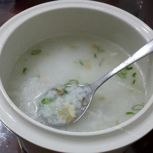 养生的鲍鱼粥的做法