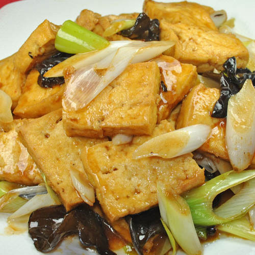 简单易做的家常炒豆腐