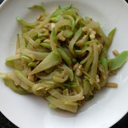 清香清炒佛手瓜