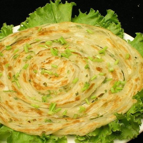 诱人的糖葱薄饼 