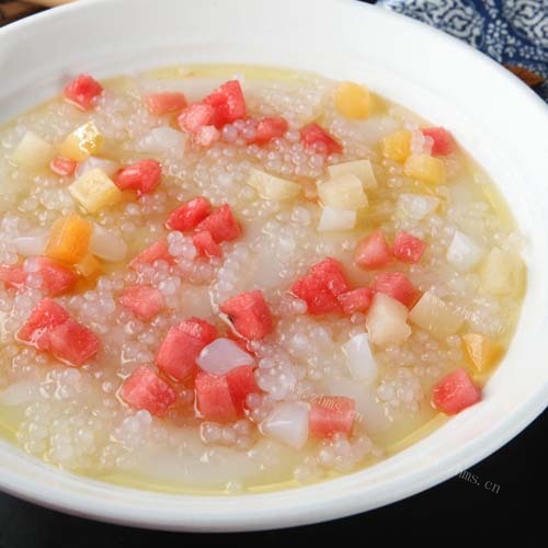 「美味可口」椰汁西米露