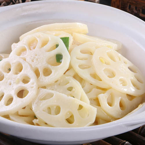 自制醋溜藕片