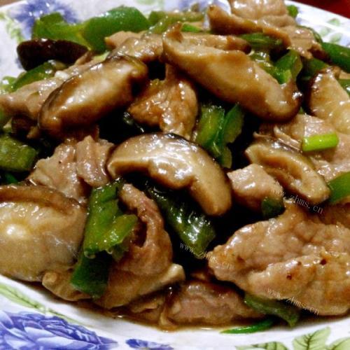 鲜香的香菇炒肉的做法