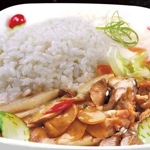 自制烤肉饭
