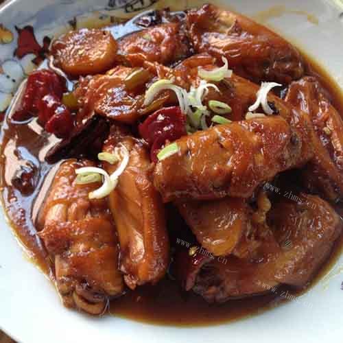 美味的红烧鸡翅