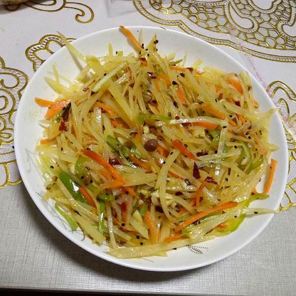 炝拌三丝