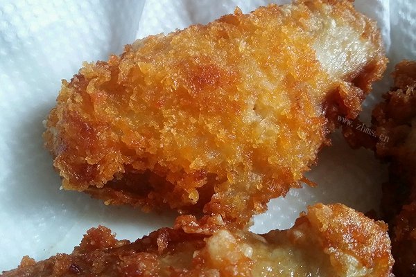 美味的香酥鸡中翅